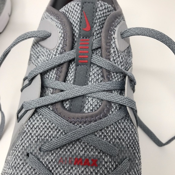 Nike Air Max Sequent 3 Cool Grey Red M AUTHENTIC - Picture 6 of 6